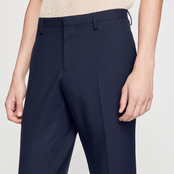 Outlet Pantalon De Costume Homme Pantalons & Shorts | Costumes & Smokings