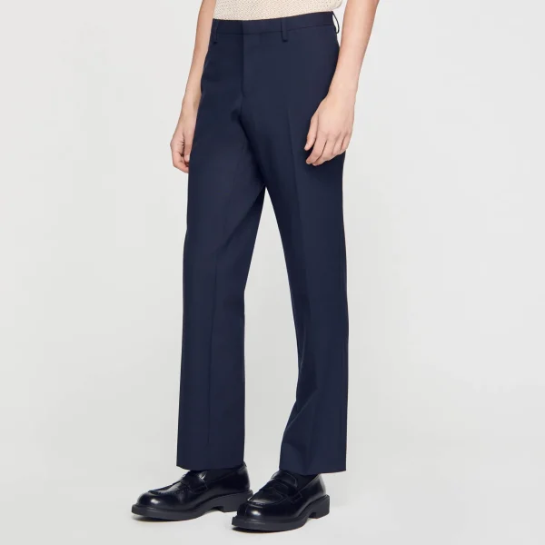 Outlet Pantalon De Costume Homme Pantalons & Shorts | Costumes & Smokings