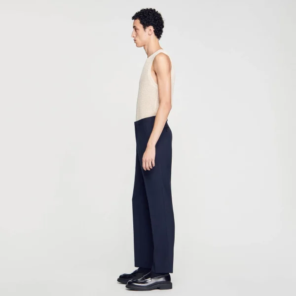 Outlet Pantalon De Costume Homme Pantalons & Shorts | Costumes & Smokings
