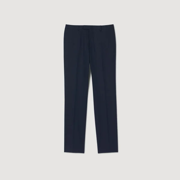 Outlet Pantalon De Costume Homme Pantalons & Shorts | Costumes & Smokings