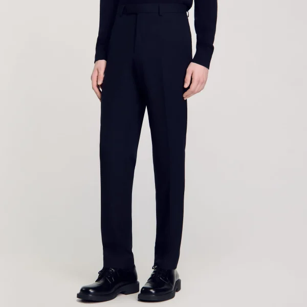 Cheap Pantalon De Costume En Laine Homme Pantalons & Shorts | Costumes & Smokings