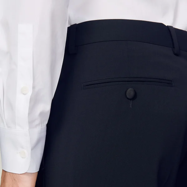 Outlet Pantalon De Smoking Homme Pantalons & Shorts | Costumes & Smokings