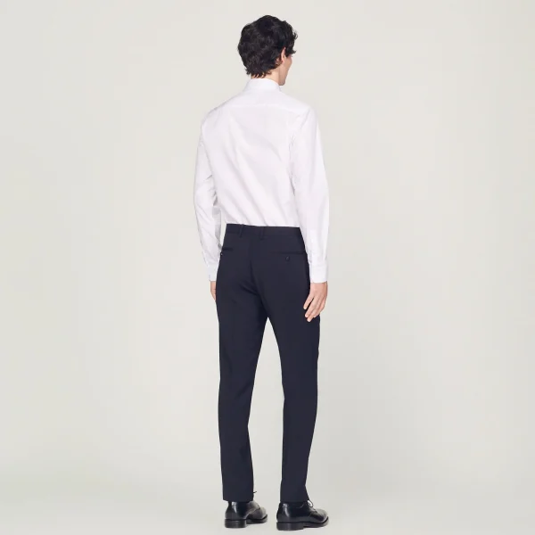 Outlet Pantalon De Smoking Homme Pantalons & Shorts | Costumes & Smokings