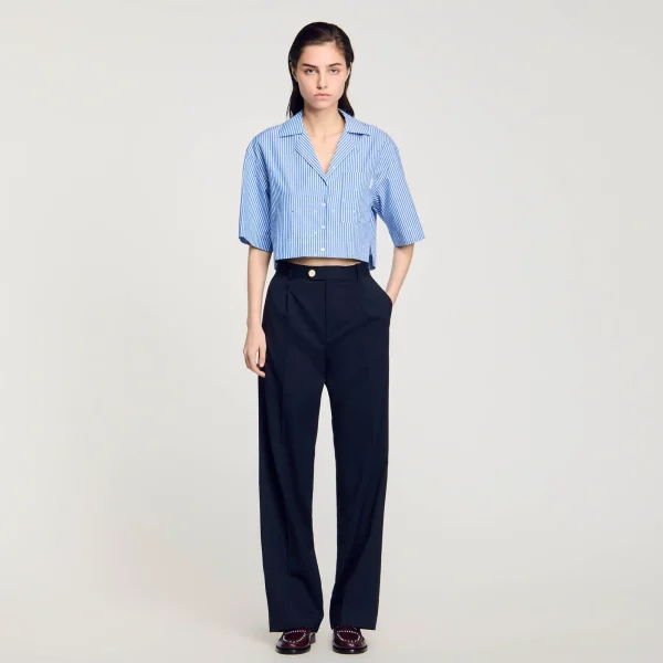 New Pantalon En Laine Femme Pantalons & Jeans