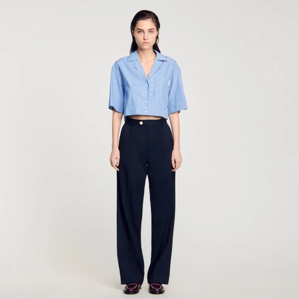 New Pantalon En Laine Femme Pantalons & Jeans