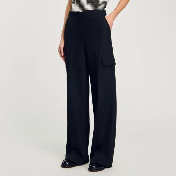 Discount Pantalon Large Femme Pantalons & Jeans