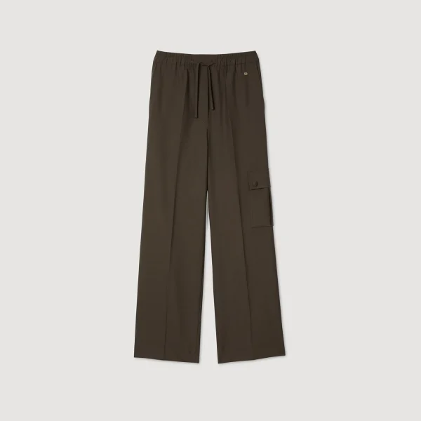 Fashion Pantalon Taille élastiquée Femme Pantalons & Jeans
