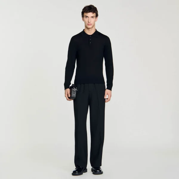 Online Polo En Maille Fine Homme T-Shirts & Polos | Pulls & Gilets