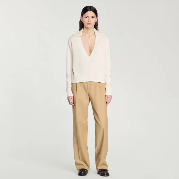 Cheap Pull Col Polo Femme Pulls & Cardigans