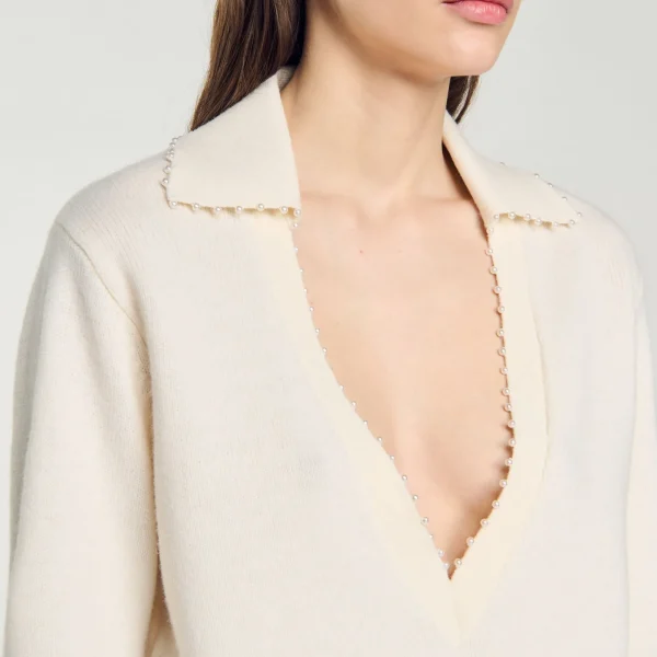 Cheap Pull Col Polo Femme Pulls & Cardigans