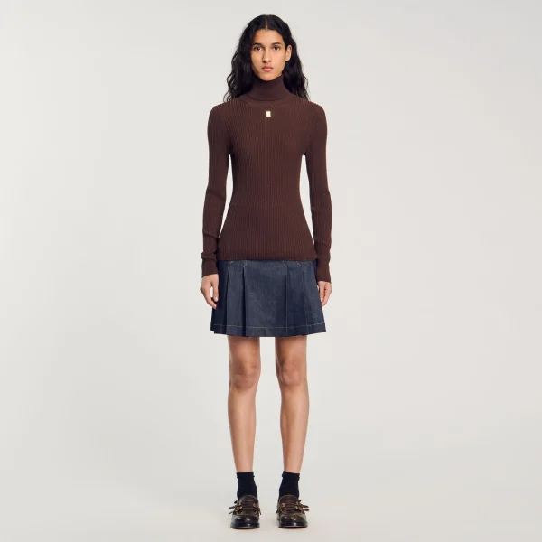 Flash Sale Pull Col Roulé Femme Pulls & Cardigans