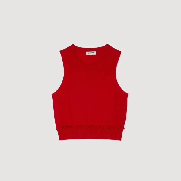 New Pull Court à Volant Femme Ensembles | Pulls & Cardigans