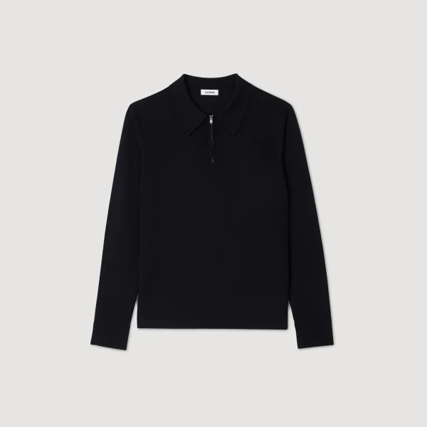 Hot Pull Polo En Maille Homme T-Shirts & Polos | Pulls & Gilets