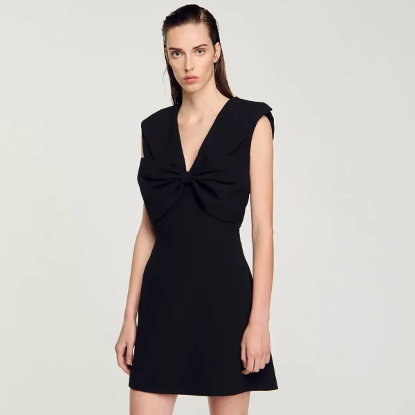 Outlet Robe Courte à Nœud Femme Robes