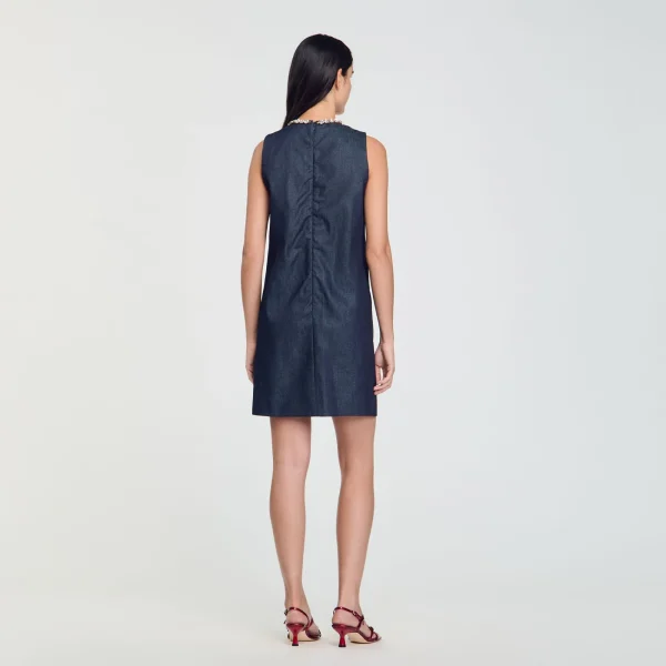 Fashion Robe Courte à Strass Femme Robes