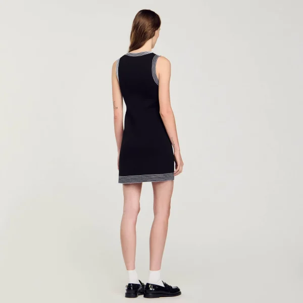 Clearance Robe Courte Boutonnée Femme Robes