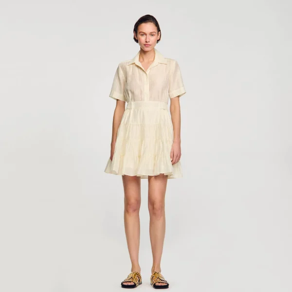 Best Robe Courte Volantée Femme Robes