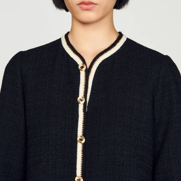 Hot Robe En Tweed Femme Robes