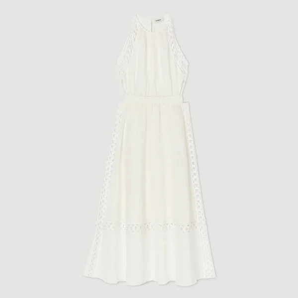 New Robe Longue En Lin Femme Robes