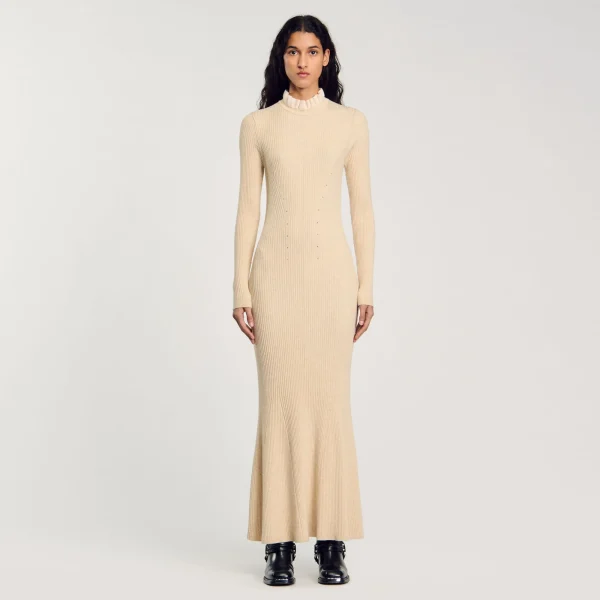 Discount Robe Longue En Maille Femme Robes