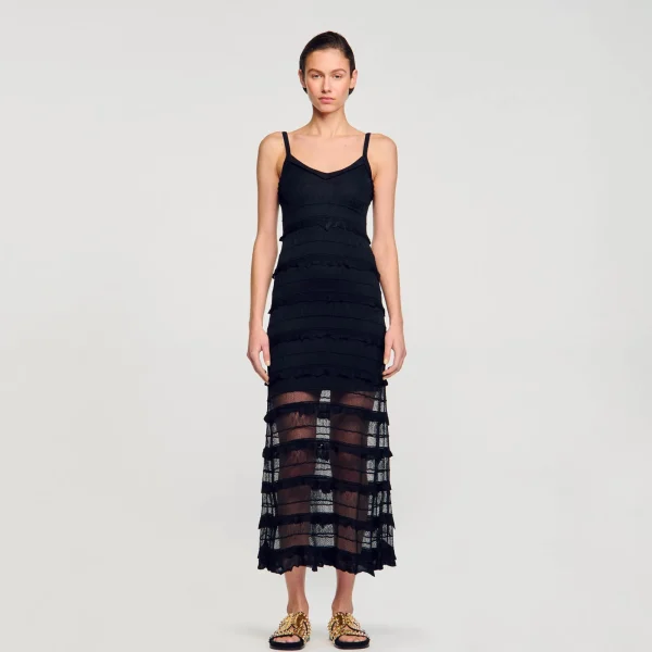 Discount Robe Longue En Maille Femme Robes