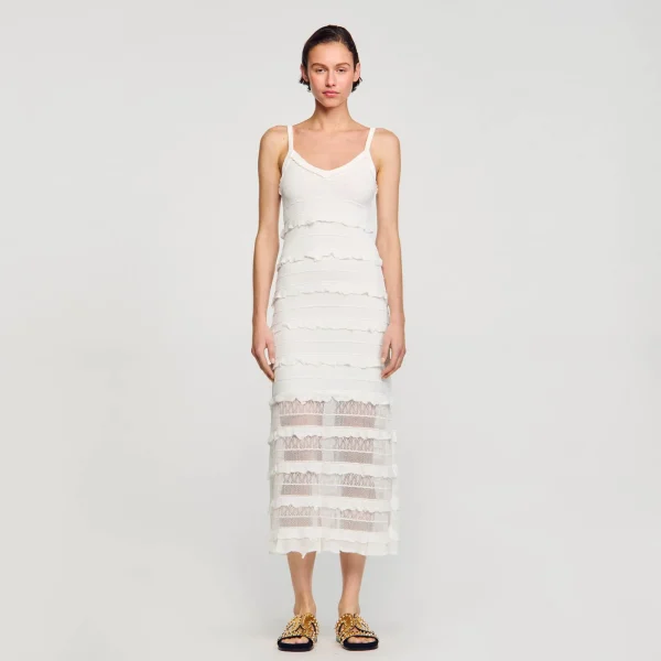 Flash Sale Robe Longue En Maille Femme Robes