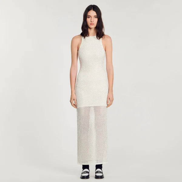 Flash Sale Robe Longue En Maille Femme Robes