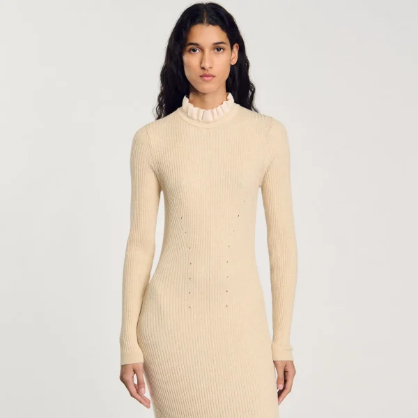 Discount Robe Longue En Maille Femme Robes