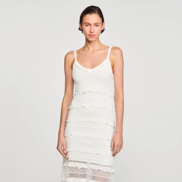 Flash Sale Robe Longue En Maille Femme Robes