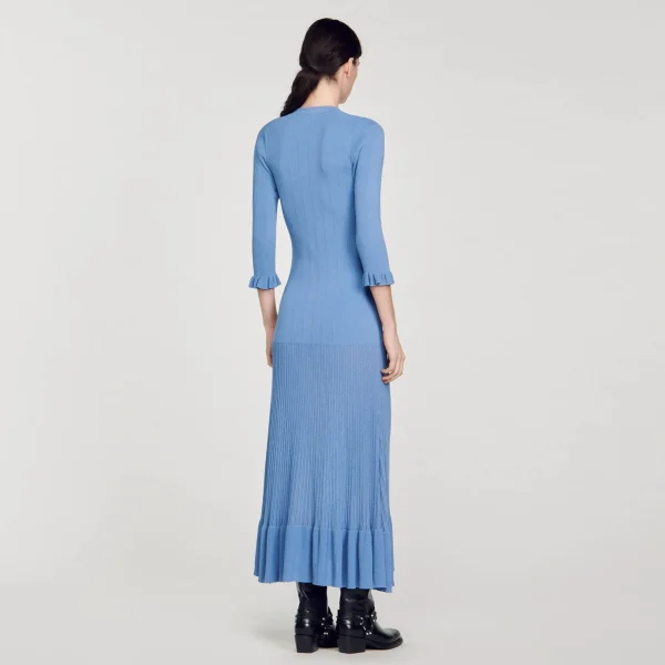 Discount Robe Longue En Maille Femme Robes