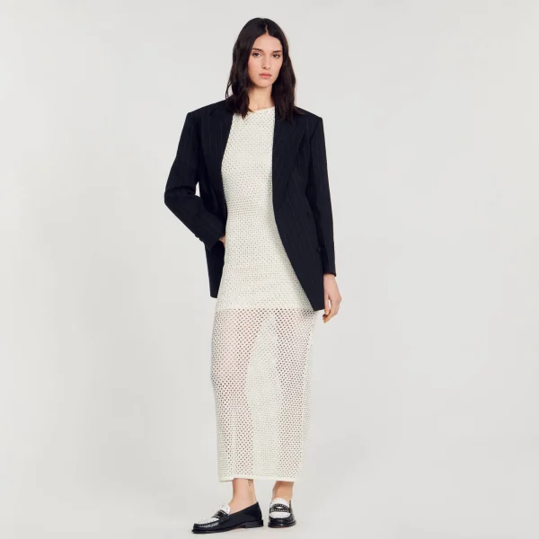 Flash Sale Robe Longue En Maille Femme Robes