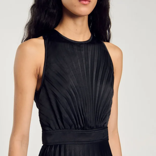 Discount Robe Longue Plissée Femme Robes
