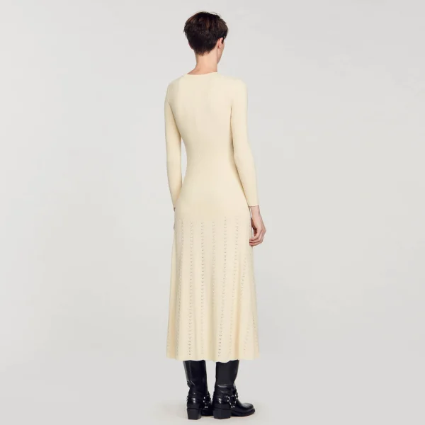 Best Robe Midi En Maille Femme Robes