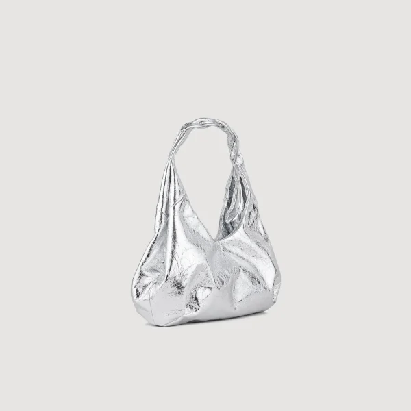 Fashion Sac En Cuir Métallisé Femme Sacs Porté Épaule