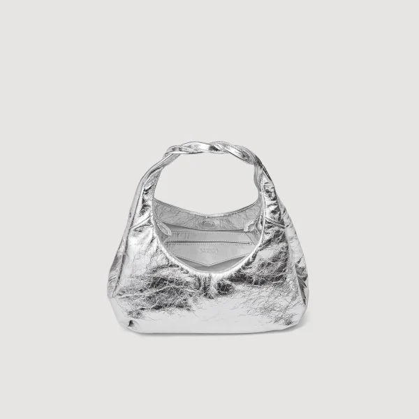 Fashion Sac En Cuir Métallisé Femme Sacs Porté Épaule