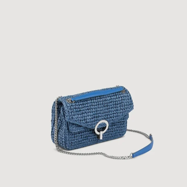 New Sac YZA En Raphia Femme Sacs Porté Épaule | Sacs À Bandoulière