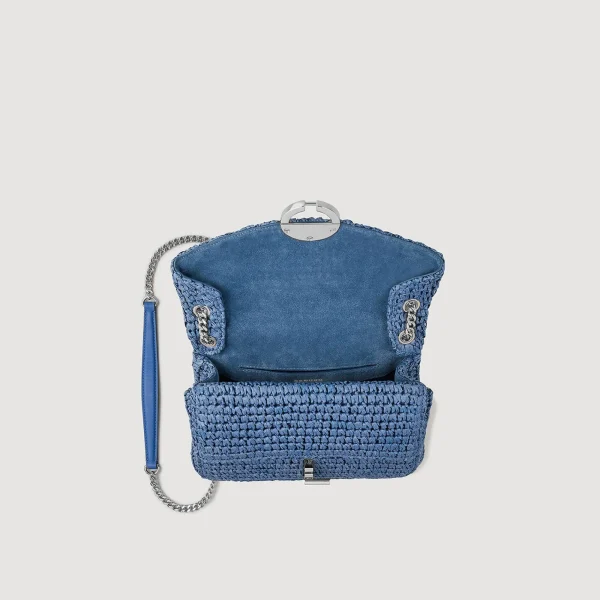 New Sac YZA En Raphia Femme Sacs Porté Épaule | Sacs À Bandoulière