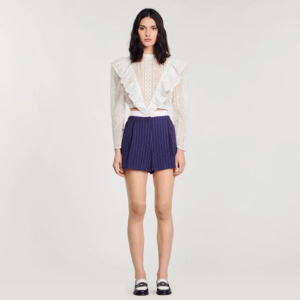 New Short à Rayures Femme Ensembles | Jupes & Shorts