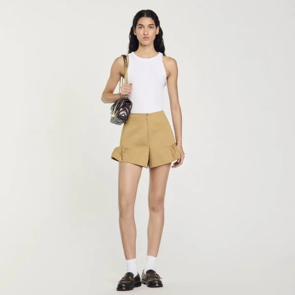 New Short à Volants Femme Jupes & Shorts