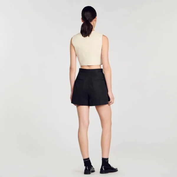 Cheap Short En Gabardine Femme Jupes & Shorts