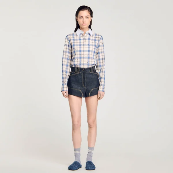 Fashion Short En Jean Brut Femme Jupes & Shorts