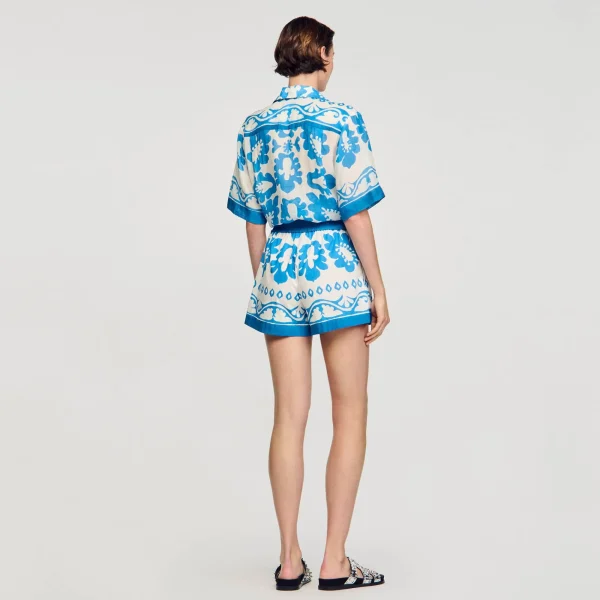 Fashion Short Large Imprimé Femme Jupes & Shorts