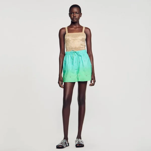 Clearance Short Strassé Femme Ensembles | Jupes & Shorts