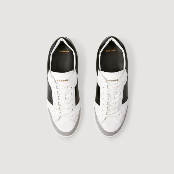 Cheap Sneakers Basses En Cuir Homme Sneakers