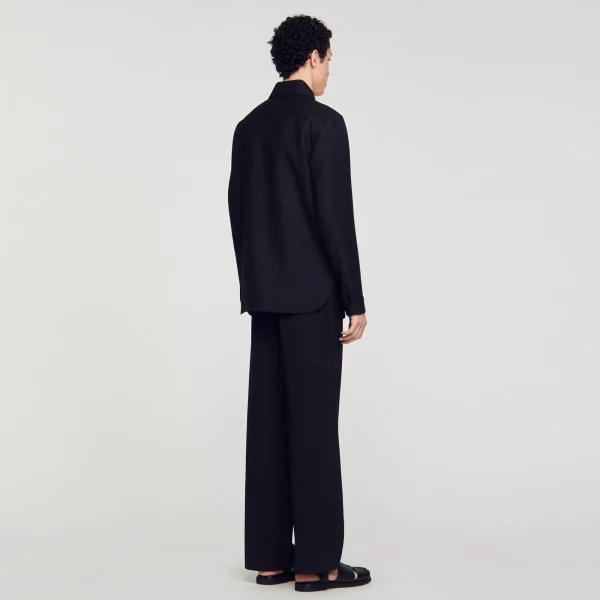 Fashion Surchemise Boutonnée Homme Manteaux & Blousons | Chemises