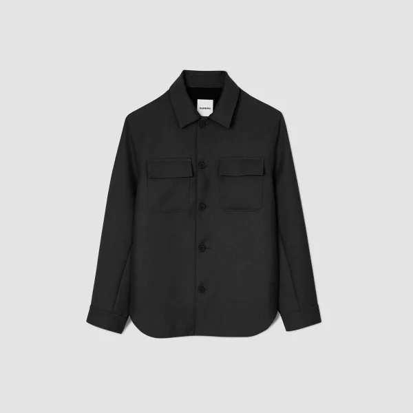 Fashion Surchemise Boutonnée Homme Manteaux & Blousons | Chemises