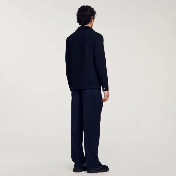 Flash Sale Surchemise En Laine Homme Manteaux & Blousons | Chemises