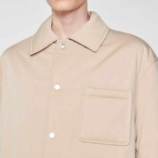 New Surchemise Ouatinée Homme Manteaux & Blousons | Chemises