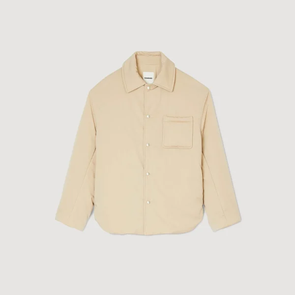 New Surchemise Ouatinée Homme Manteaux & Blousons | Chemises