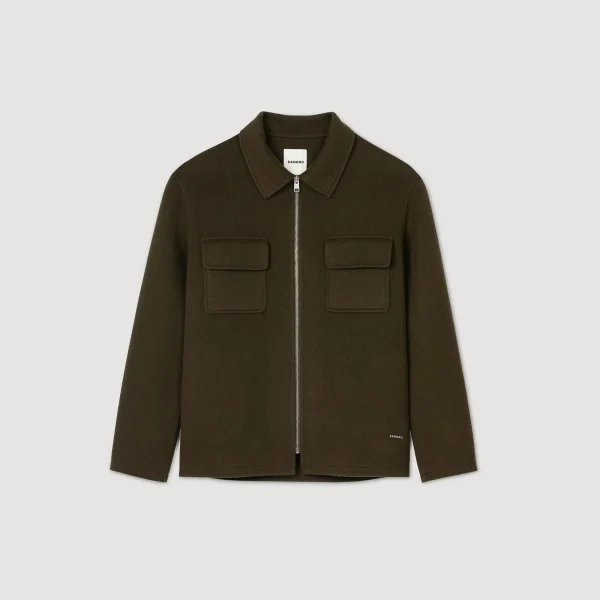 Clearance Surchemise Zippée Homme Manteaux & Blousons | Chemises